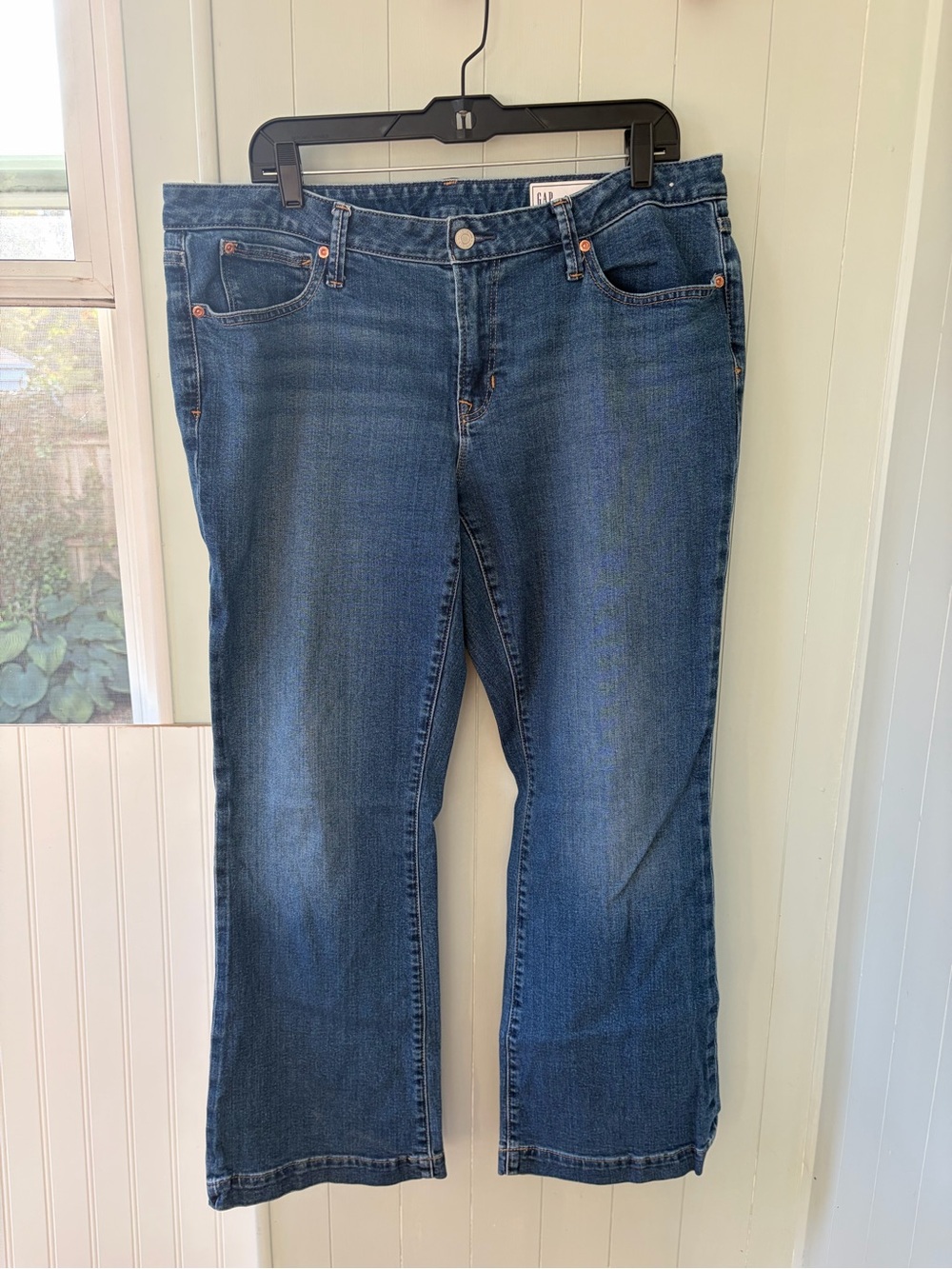 Gap Dark Blue Bootcut Jeans - Classic Casual Style